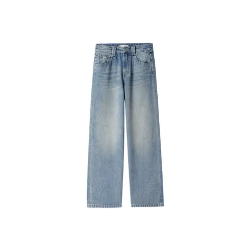 Inman Джинсовый синий Женские джинсы