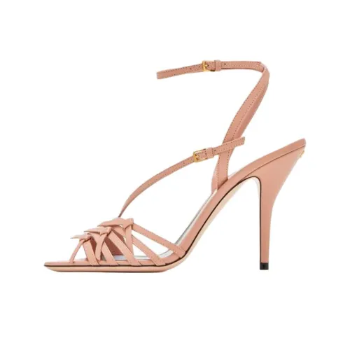 Valentino Garavani Nodine One Ремень Сандалии 10 см Женские Розовые