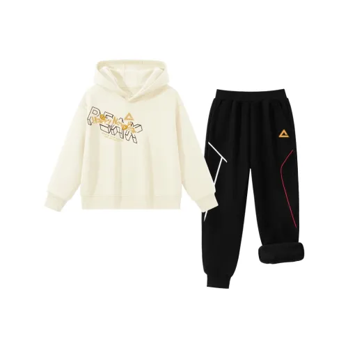 PEAK Абрикос PK 3D-эффект Tilt Английский язык Правая сторона Топ Черный PK Золотая нить Силикон K Kids Повседневная спортивная одежда