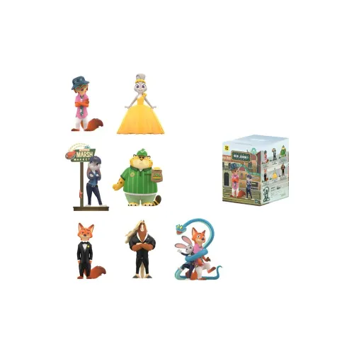 TOP TOY X Disney Zootopia 2 Новая коллекция Journey [Непродажной товар] Слепые коробки Целая коробка 6 шт