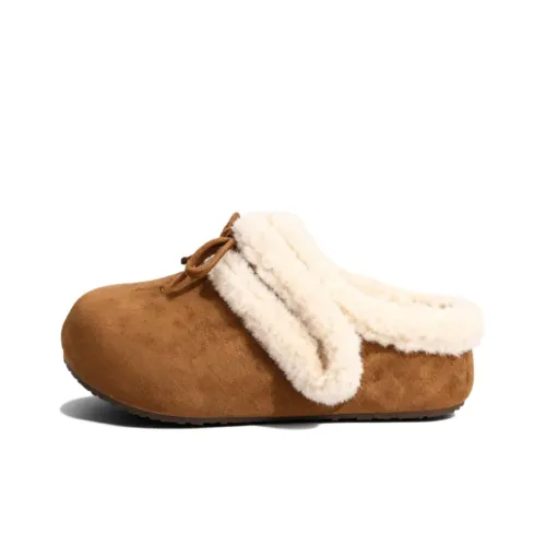 FULIBAOLUO Утолщенный и с флисовой подкладкой в стиле Birkenstock обувь на щиколотку (размер в длину) сноубутсы женские