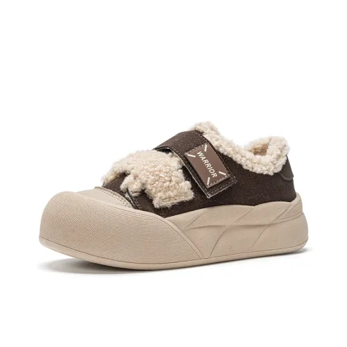 Warrior Термическая Амортизация Увеличение Высоты Устойчивая к Износу Низкая Обувь Женская Утепленная