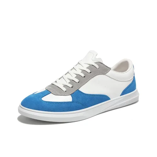 VAEL Небесно-синий Облачно-белый Баланс Устойчивый к истиранию Легкий Низкий Топ Скейтборд Кроссовки Мужские