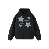 Тяжелый полиэстер-хлопок, черный (с флисовой подкладкой)