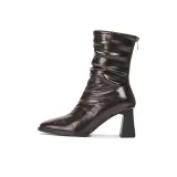 Анкора Красный [Флисовая подкладка, каблук 7 см]