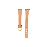 Утягивающий тонкий пояс с пряжкой в виде подковы - коричневый - золотистый оттенок