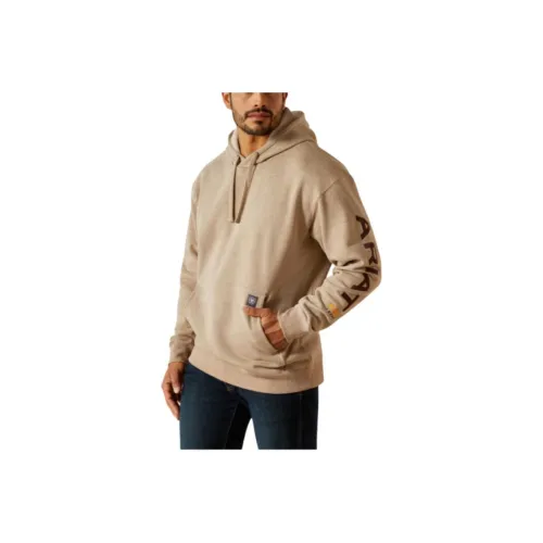 ARIAT Овсяный Мужской Свитшот