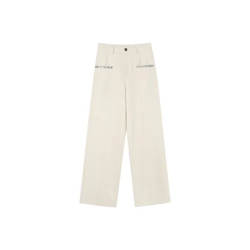 LOUISY AO Абрикос 1 Женские Повседневные Штаны