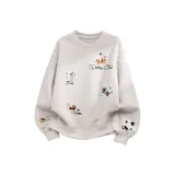 Белый, серый, с флисовой подкладкой [стандартный размер]