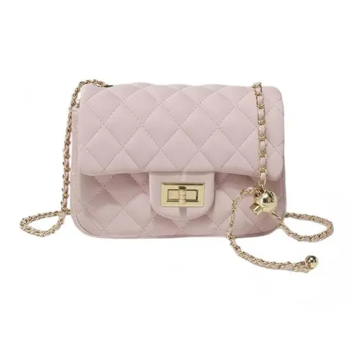 NATTY ПУ (полиуретан) Сумка через плечо Стандартная Женская Розовая