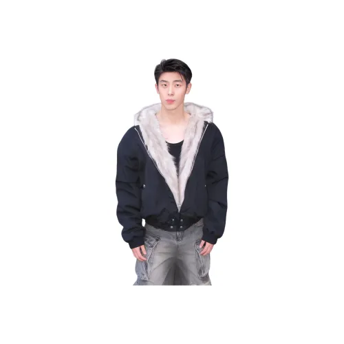 BRG Черный Унисекс Пуховики