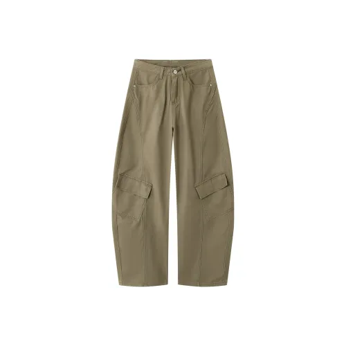 MEISIDUO Армейский зеленый Женские Джинсы