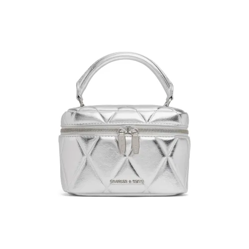 CHARLES KEITH ПУ (полиуретан) Коробка Сумка Маленькая Женская Многоцветная