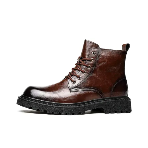 CHINT Колено Высокая ботинка Martin Мужская