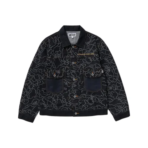 A BATHING APE X OVO Джинсовая Куртка Мужская