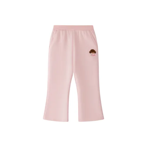 Детские Aged 3-7 лет FILA KIDS x SEUNGYOUN Kim Вязаные тренировочные брюки