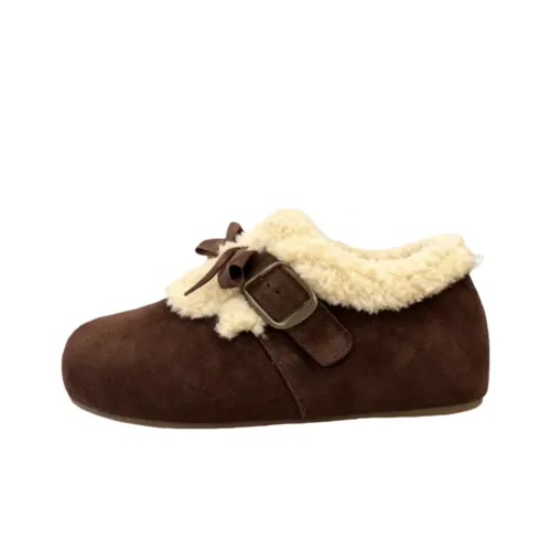 NX DOUGHNUT Износостойкие Низкие Утепленные Ботинки Женские