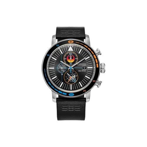 Citizen Star Wars Eco-Drive серия Светильник Кварцевый механизм Кожаный ремешок Часы 44 мм