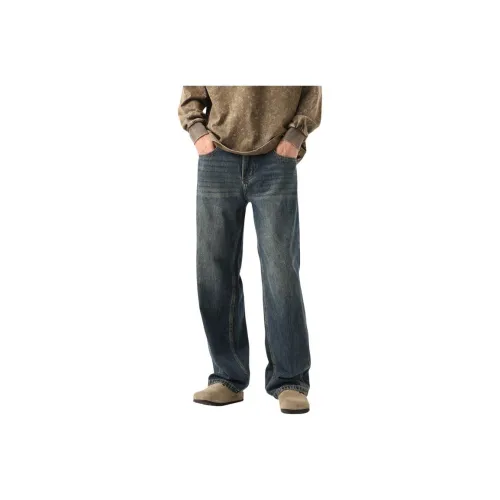 SLLAVIF Мужские Джинсы