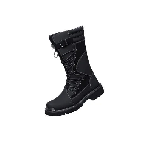 TANGLANGBUCHAN Мужские высокие сапоги на колено