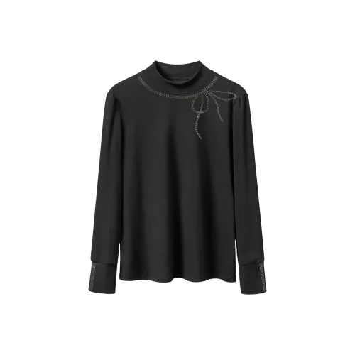 TOUCH Черные Женские T-рубашки