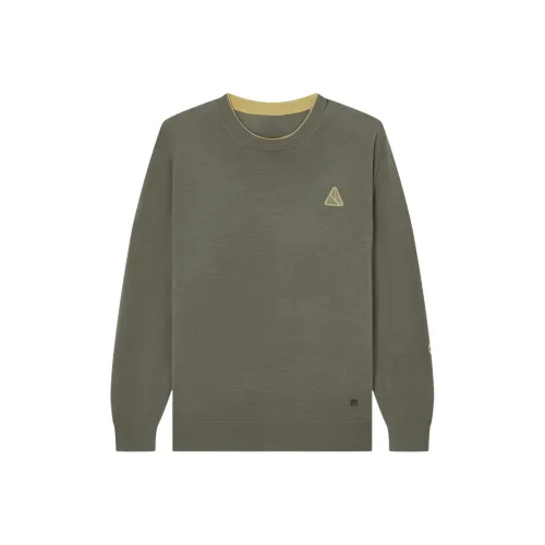 EERDUOSI1980 Zongzi LEAVES Зеленый Мужские Свитера