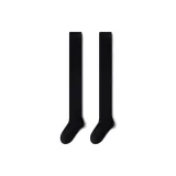 [2 шт_ Удлиненный с подкладкой выше колена] Черный 2