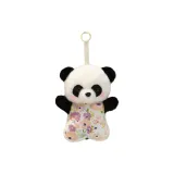 Панда с сумкой из бобов