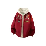 Бордовый (1099 Термический хлопковый пуховик)