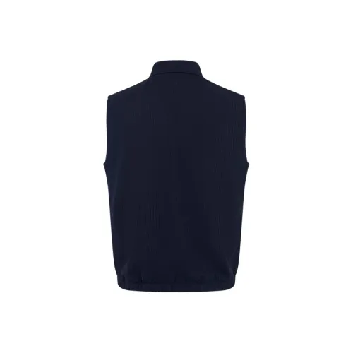 DEGRE ZERO Темно-синие мужские жилеты
