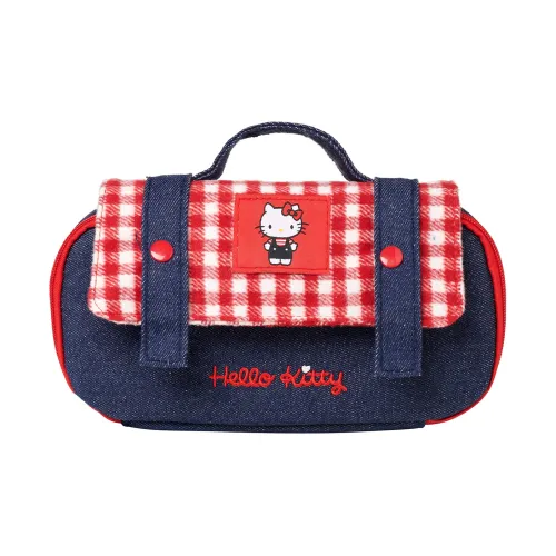 Санрио Hello Kitty Полиэстер Путешественный Сумка для хранения Женская Джинсовый Синий