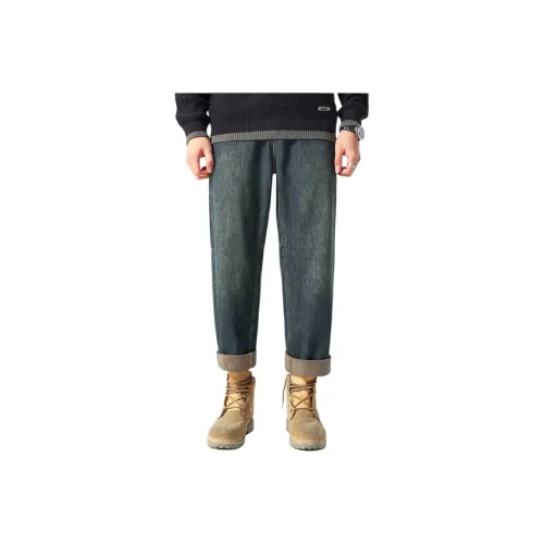 SLLAVIF Мужские Джинсы