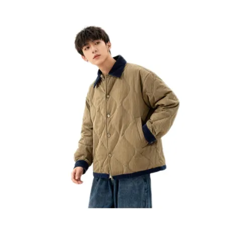 LH HOMME Коричневый Унисекс Пуховики