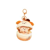 Кремовый щенок, украшение, апельсин