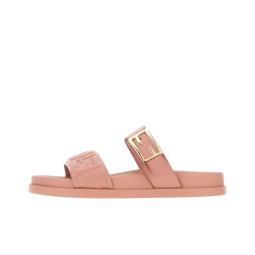FENDI Feel Шлепанцы Женские Розовые