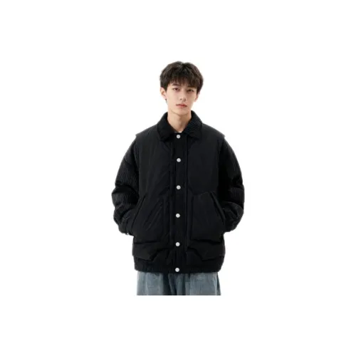 LH HOMME Черный Унисекс Пуховики