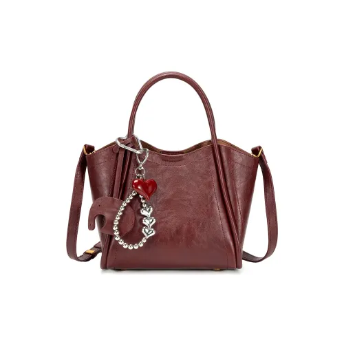 WEINIAO Сумка из синтетической кожи женская красная