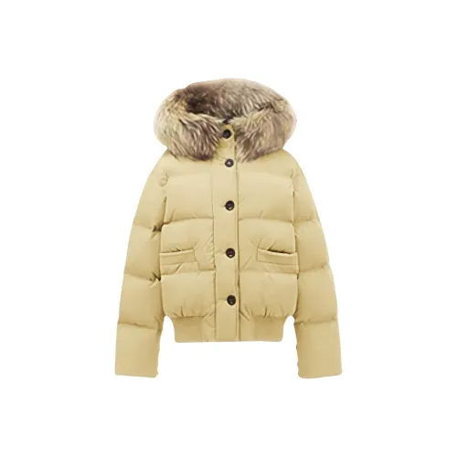 VKXOW Хаки Женские пуховики