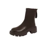 Коричневый, утепленный