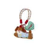 Милый брелок в виде куклы-щенка