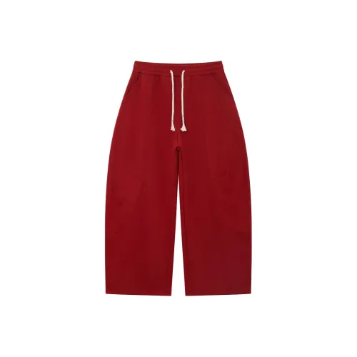 VASI LYEV Red Women's Casual Pants VASI LYEV Красный Женские Повседневные Брюки