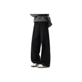 Черный (с флисовой подкладкой и утепленный)