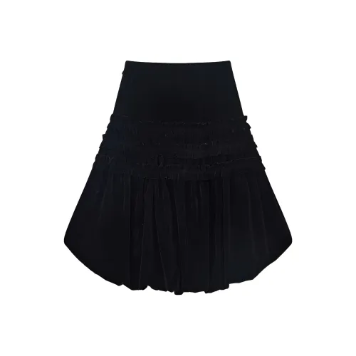 VASI LYEV Повседневная длинная юбка женская черная