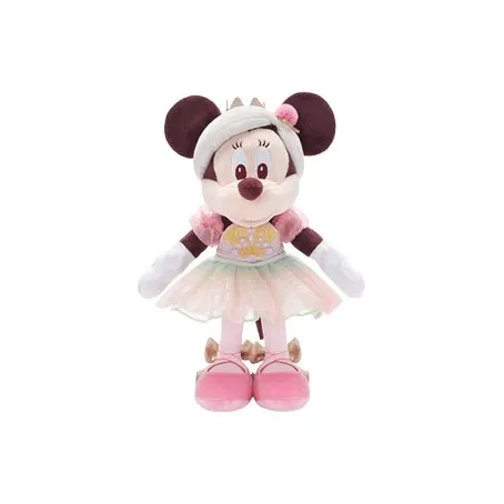 Disney x DISNEYLAND Микки Маус и друзья Рождественская коллекция Минни Куклы Плюшевая кукла 20 см высокая