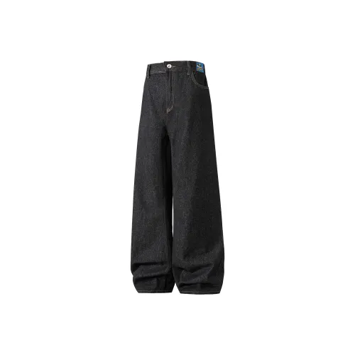 DAWEIBEIKEN Весенние Осенние Сезон Джинсы Унисекс