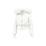 Белый [Абсолютно потрясающий хлопковый пуховик]