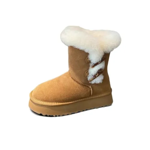 CVOJOO Короткие Снежные Ботинки Женские