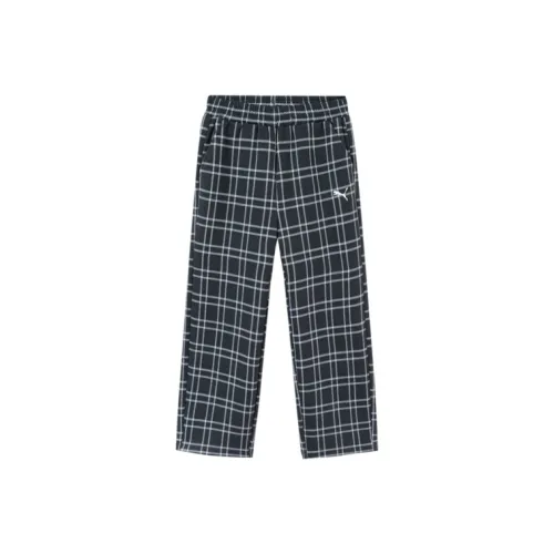 PUMA Серый Черный Тон 00329 Унисекс Вязаные Тренировочные Штаны