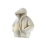 Съемная булавка, серый