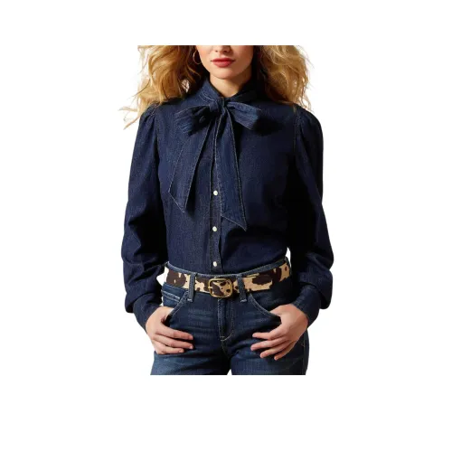 ARIAT Темно-синие женские рубашки